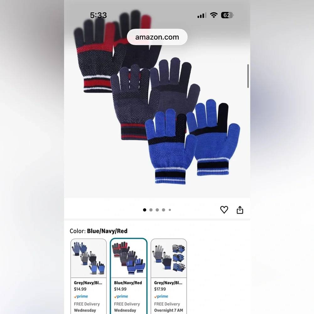 Kids Stretch Gripper Gloves (5 pair) and Batman Gloved (2 pair)